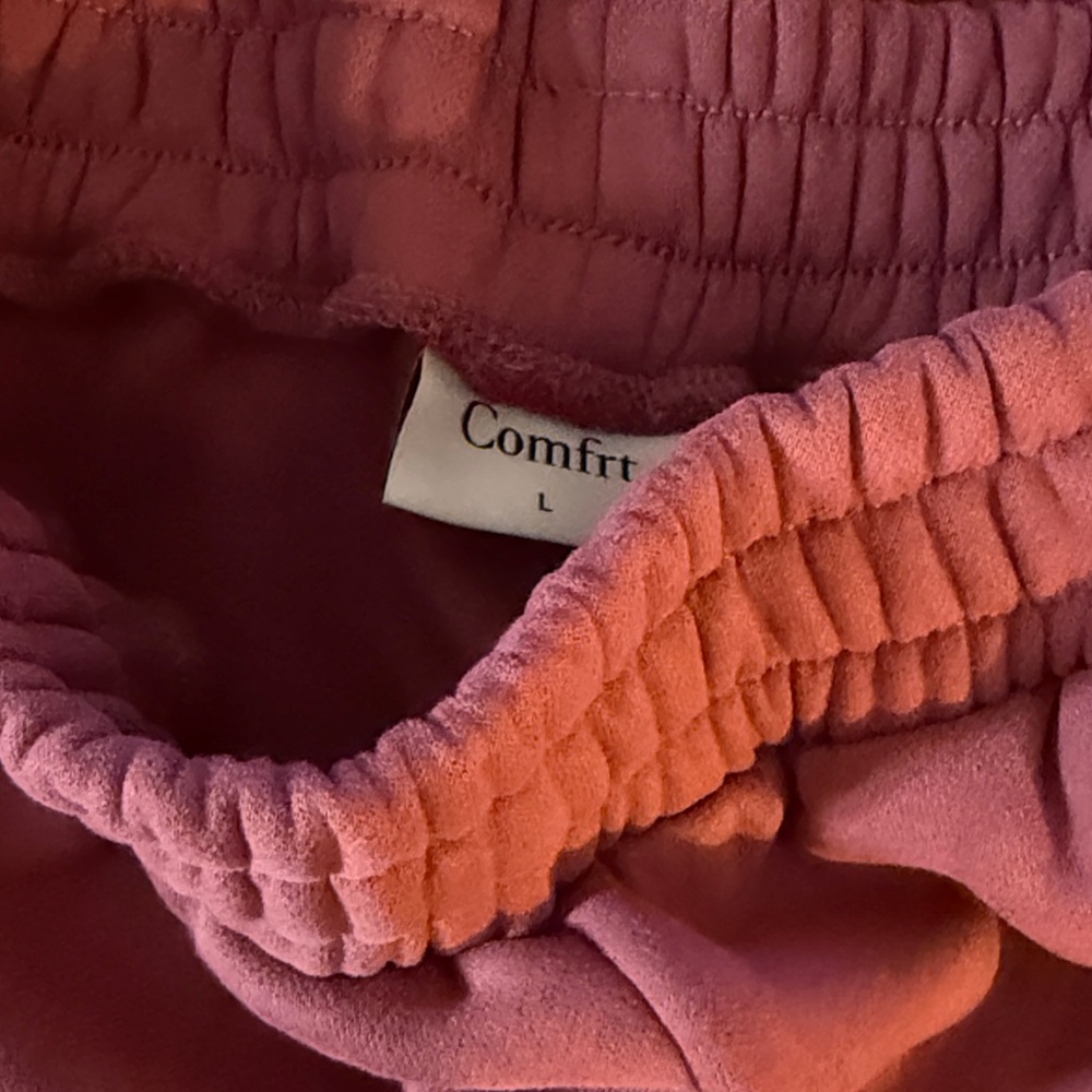 Comfrt Airplane Mode Travel Set Berry Limited Edition SOLD OUT Hoodie + Sweats L - Picture 6 of 8